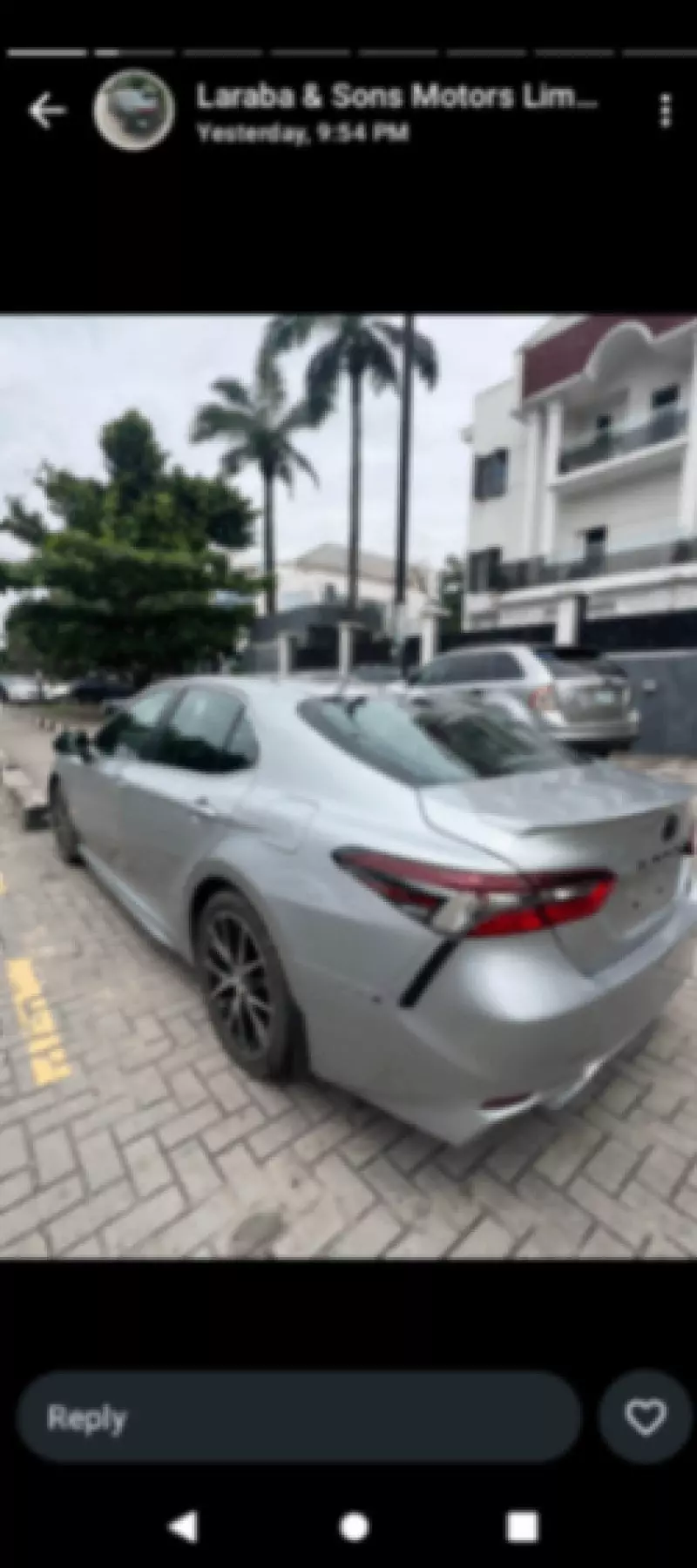 Toyota camry   - 2024