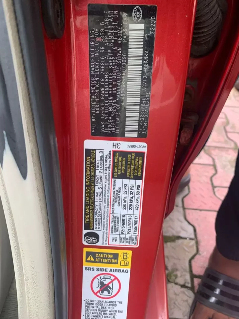 Toyota Camry   - 2009