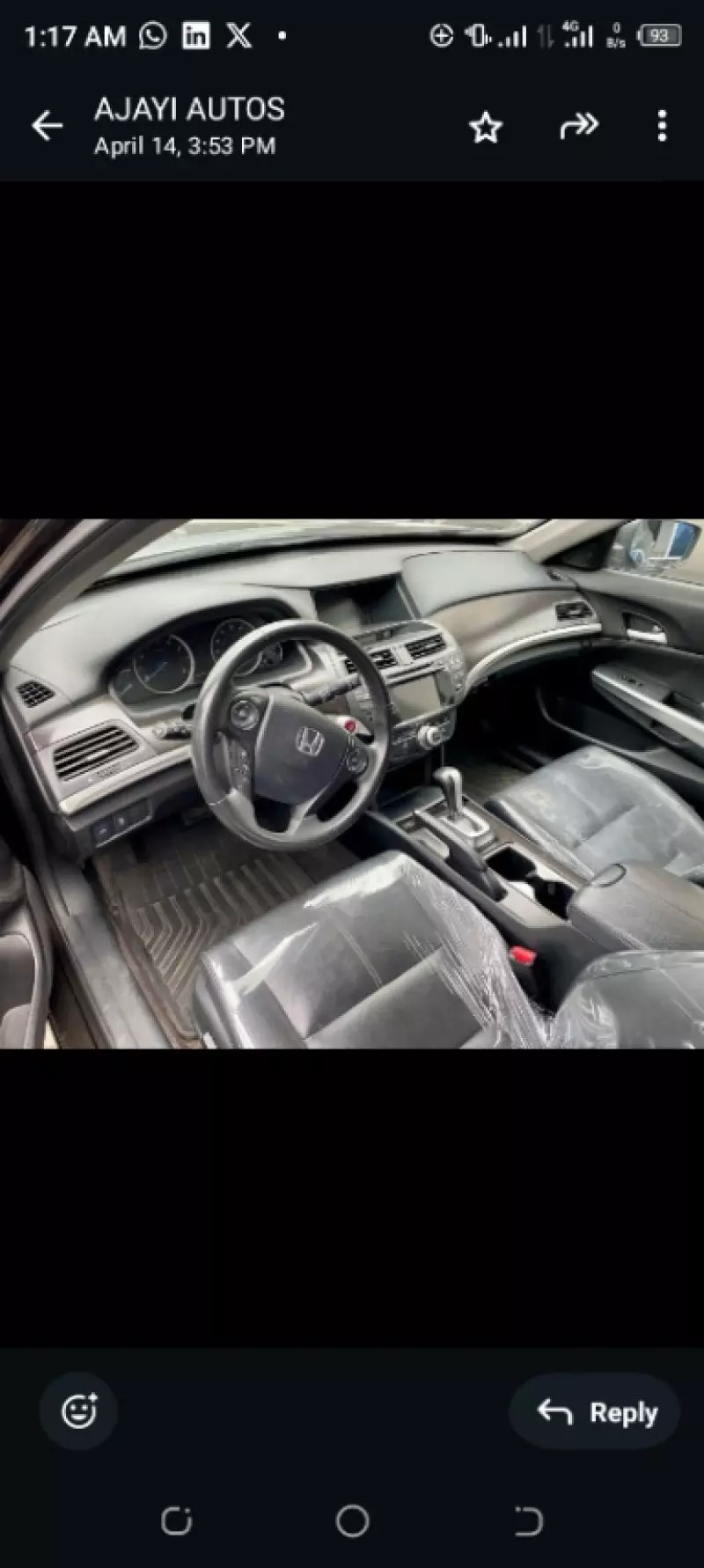 Honda Accord Crosstour   - 2015
