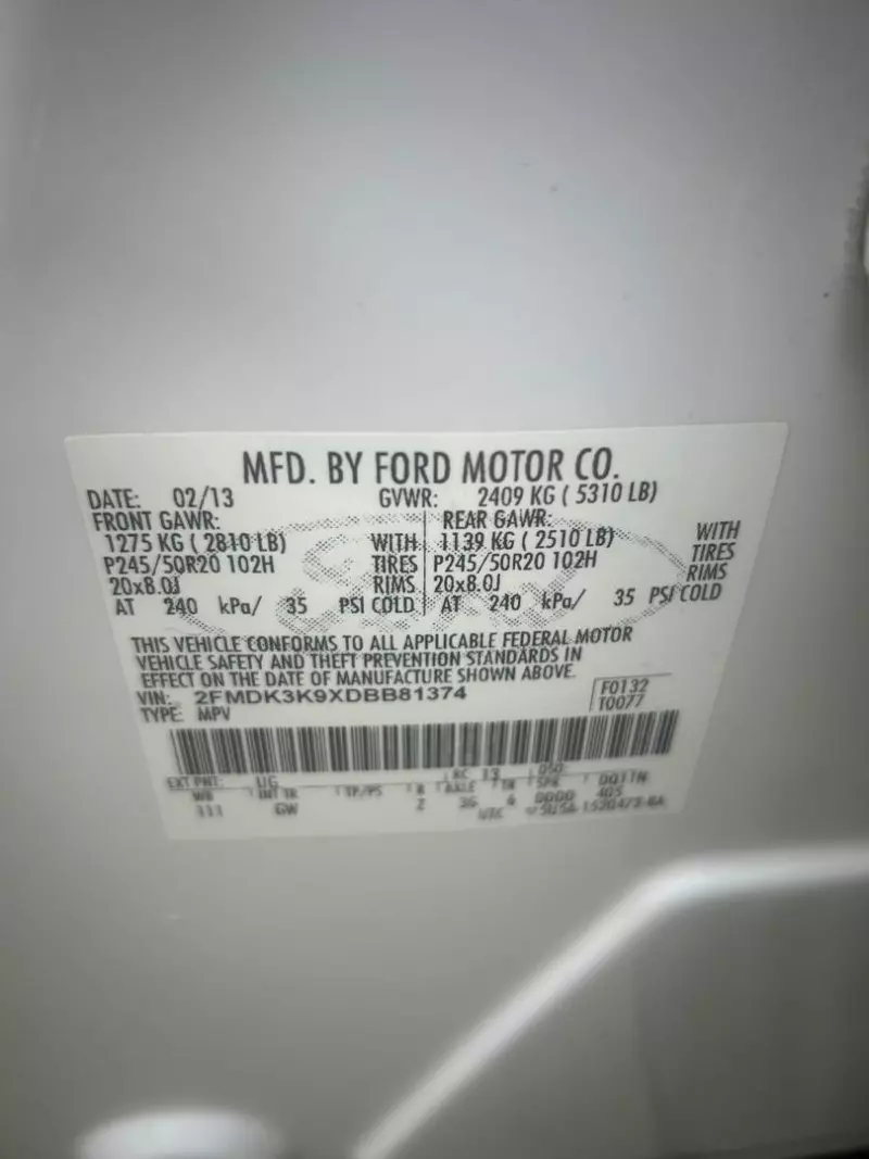 Ford Edge   - 2013