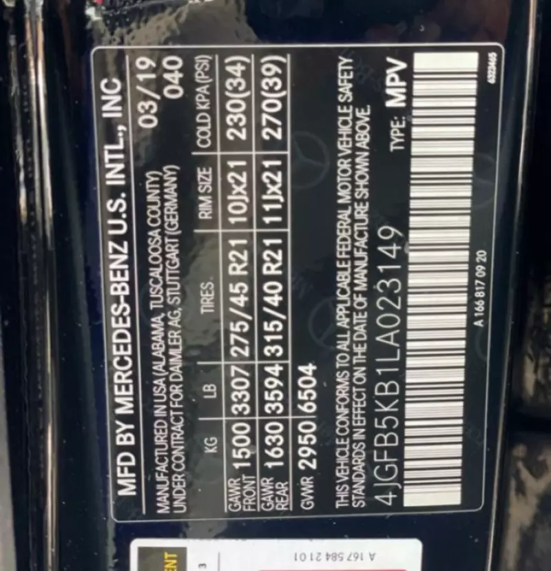 Mercedes-Benz GLE-Class - 2020