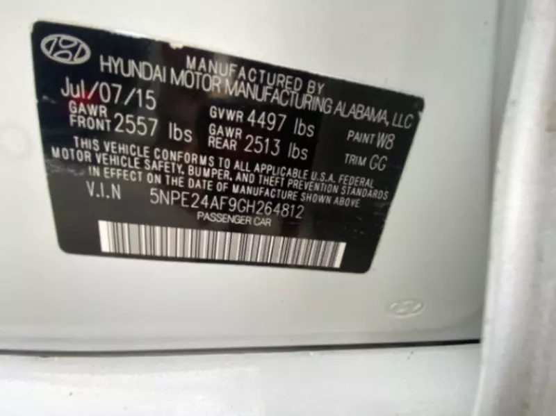 Hyundai Sonata - 2016