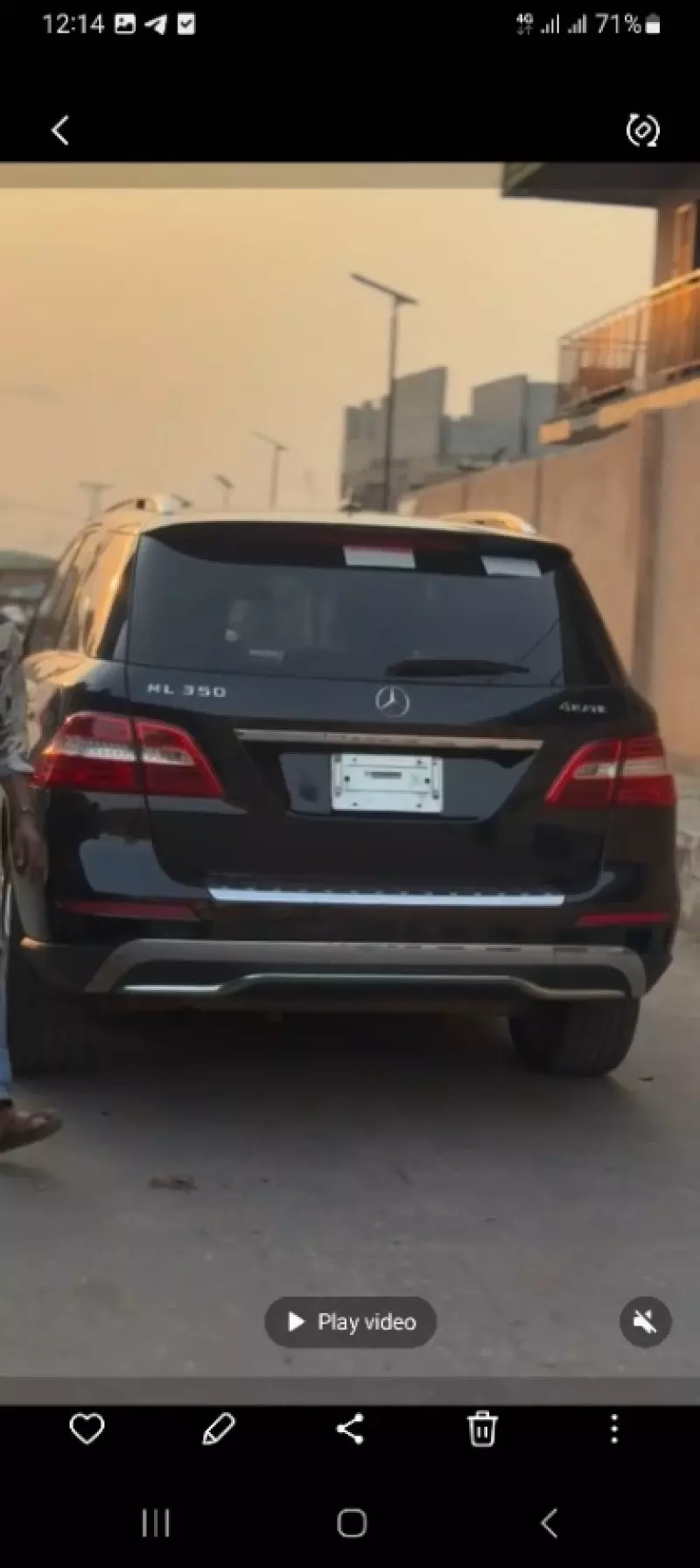 Mercedes-Benz ML-Class   - 2012