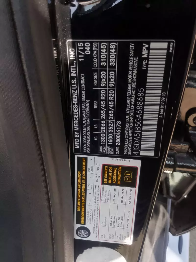 Mercedes-Benz GLE 350 - 2016