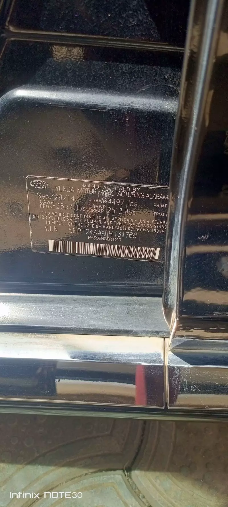 Hyundai Sonata   - 2015