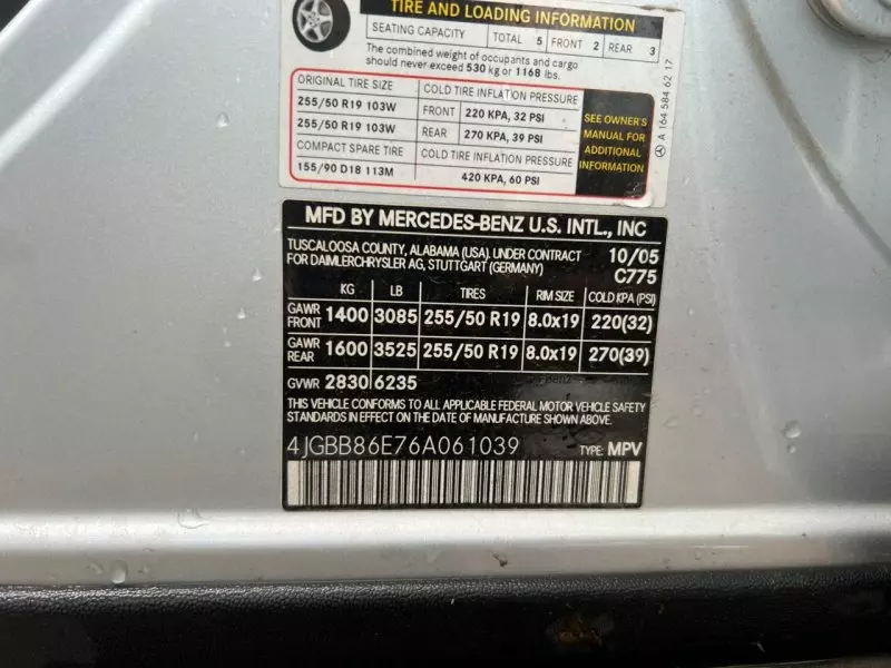 Mercedes-Benz ML 350   - 2006