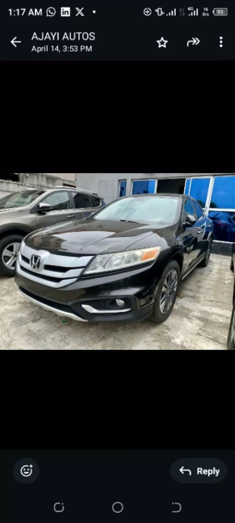 Honda Accord Crosstour   - 2015