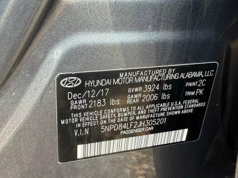 Hyundai Elantra - 2018