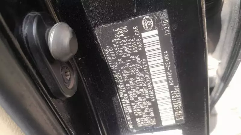 Toyota Camry   - 2008