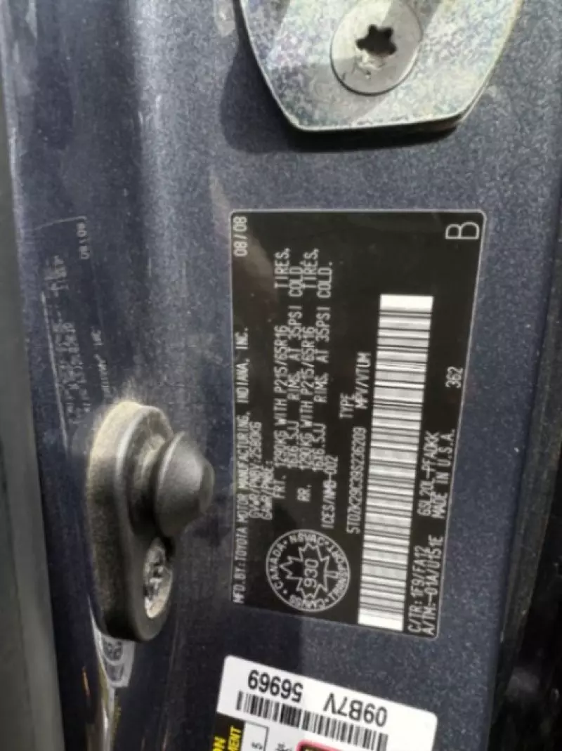 Toyota Sienna - 2009