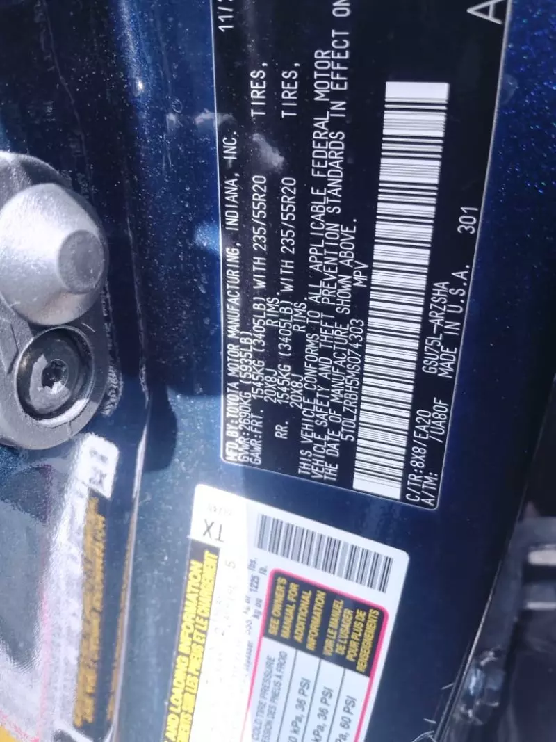 Toyota Highlander - 2021