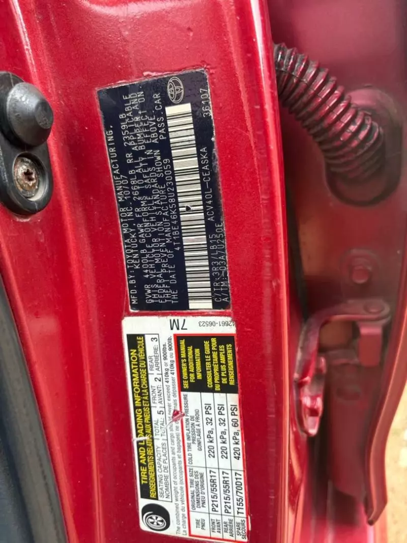 Toyota Camry   - 2008