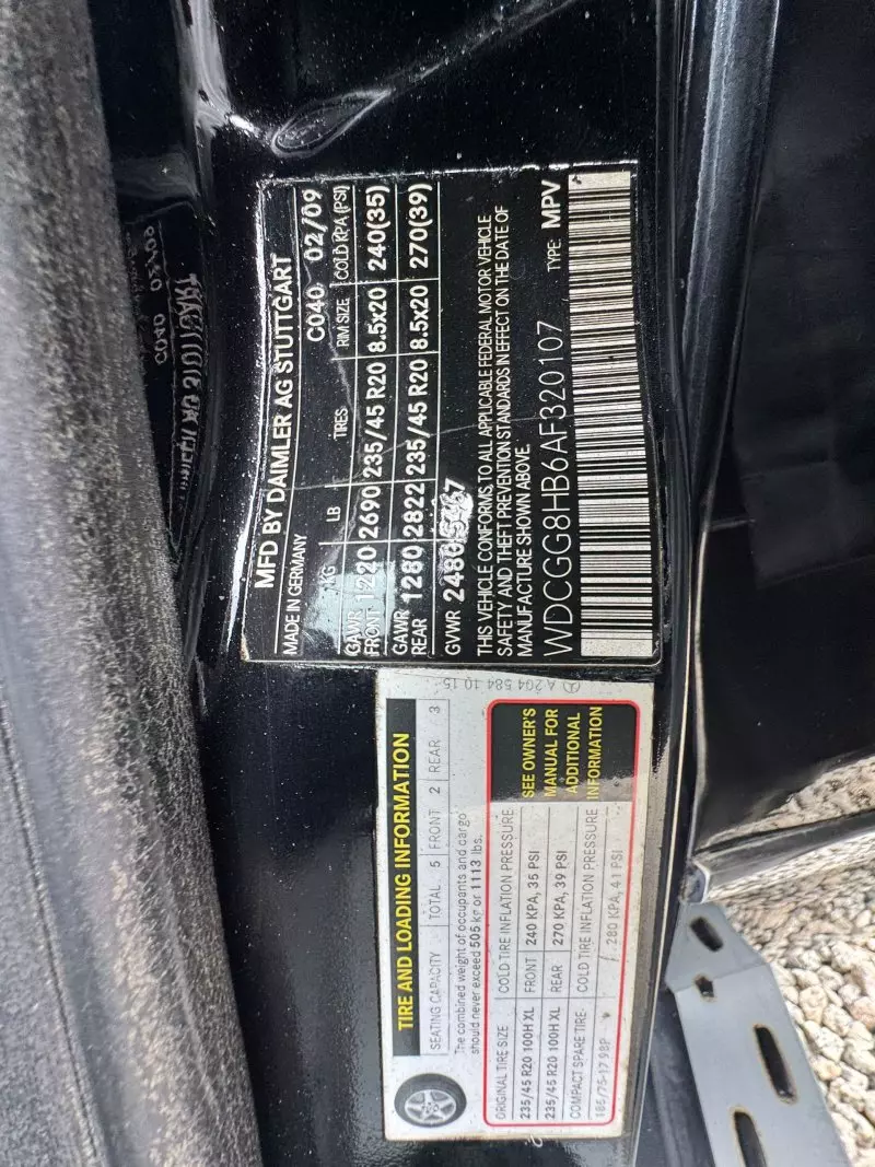 Mercedes-Benz GLK 350   - 2009