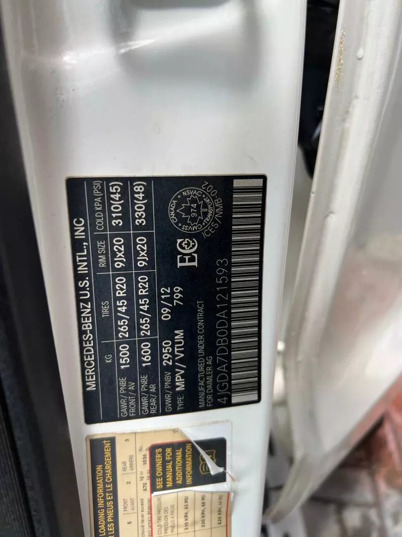 Mercedes-Benz ML 350   - 2013