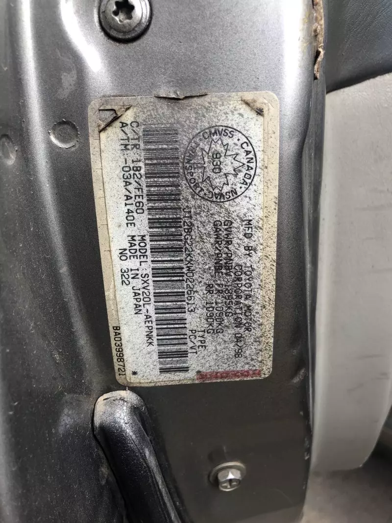Toyota camry   - 1998