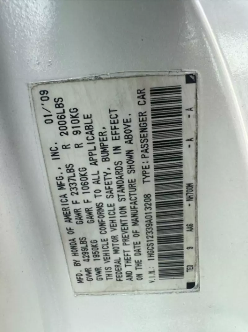 Honda Accord   - 2009