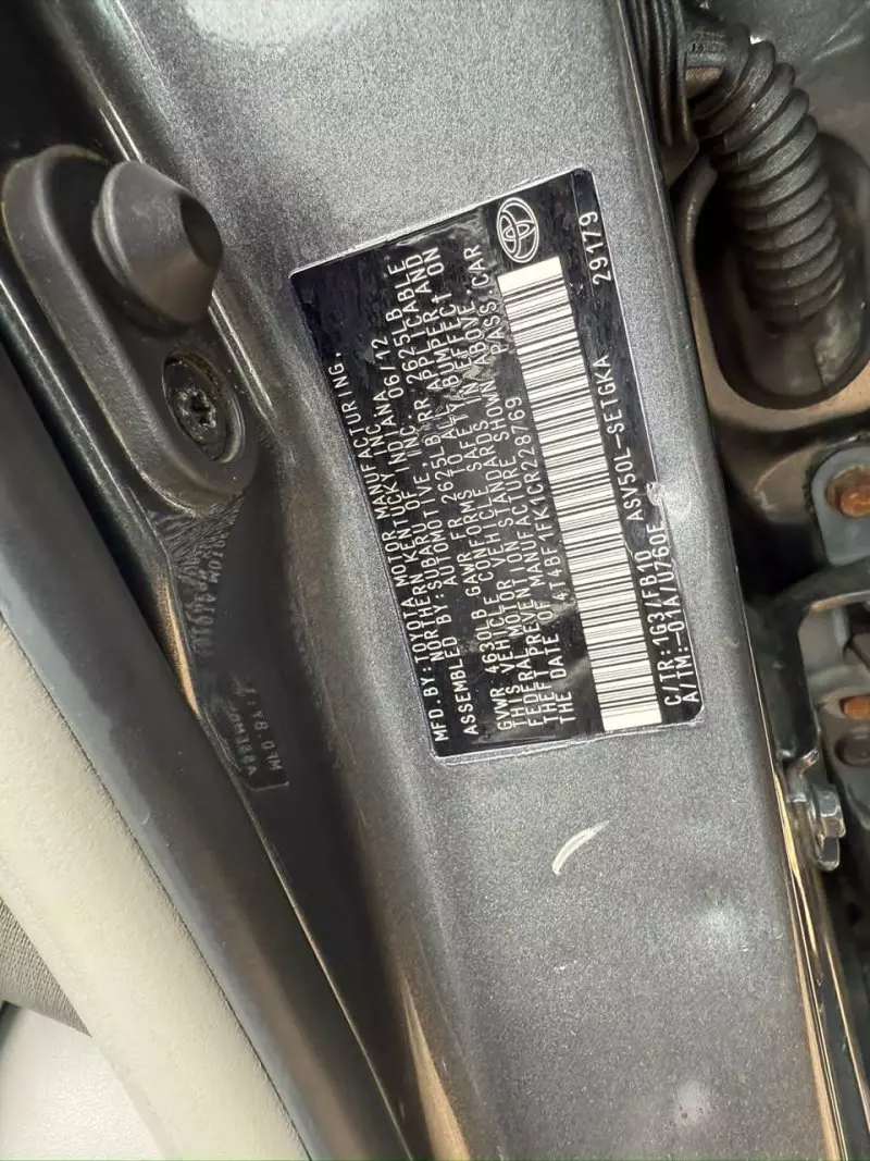 Toyota Camry   - 2012