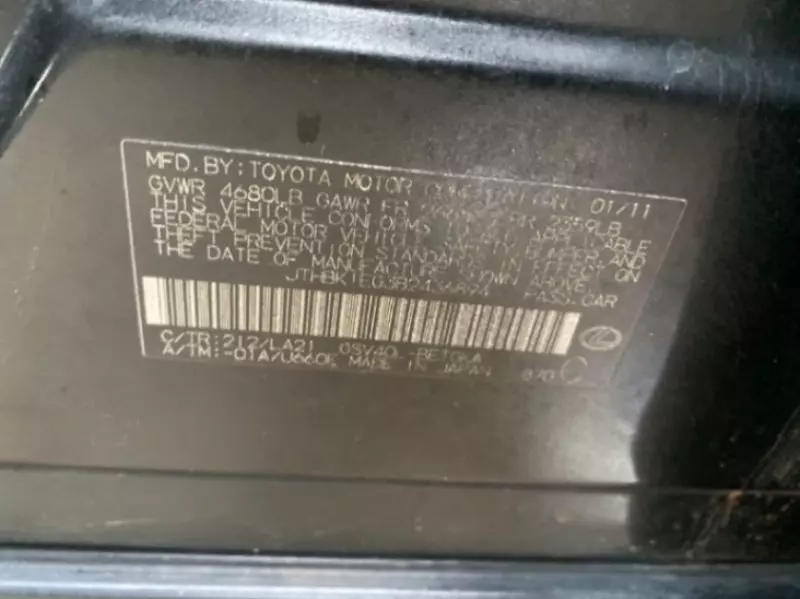 Lexus ES 350   - 2011