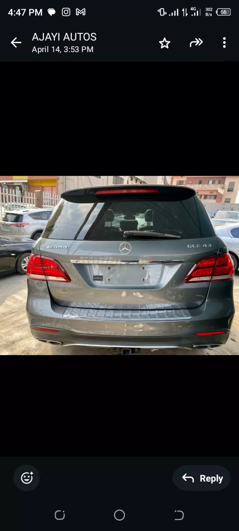 Mercedes-Benz GLE 43 AMG   - 2017