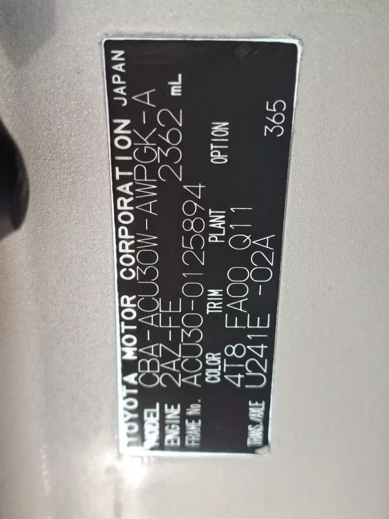 Toyota Harrier   - 2012