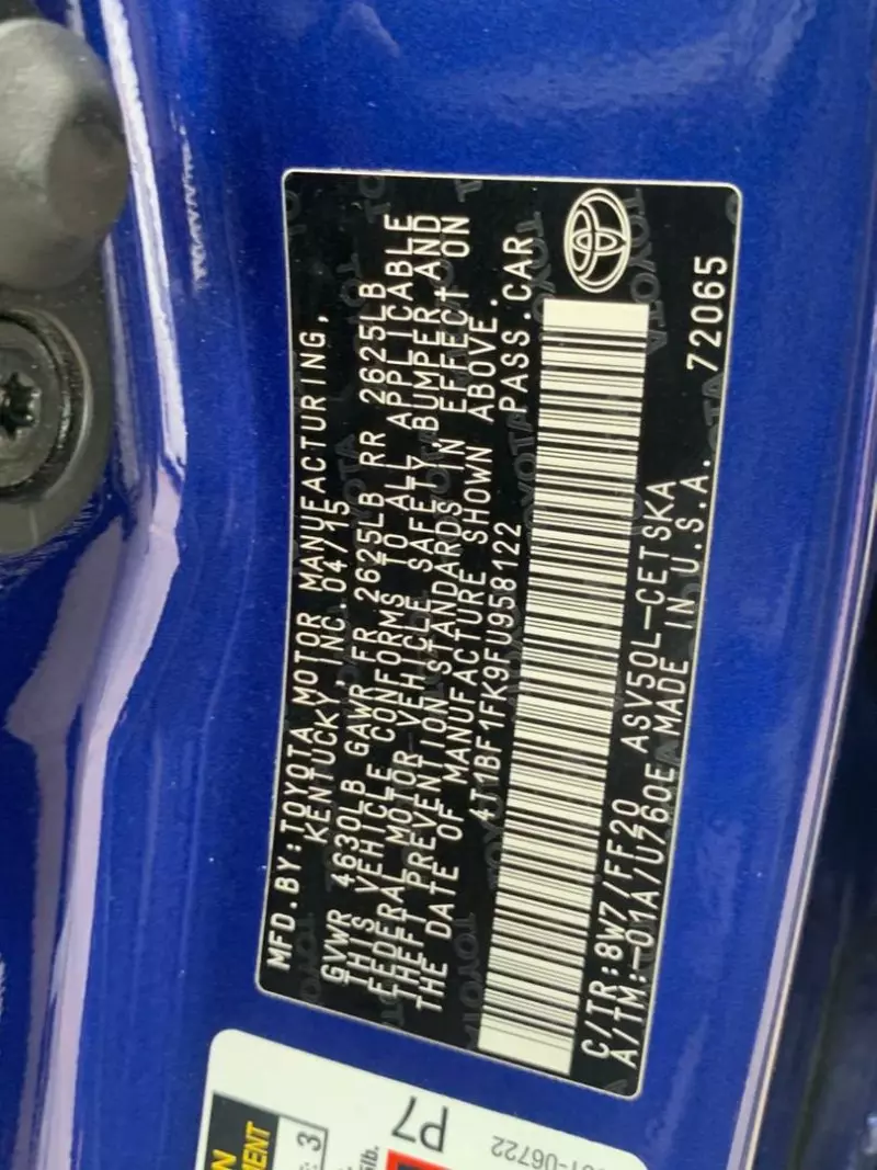 Toyota Camry   - 2015