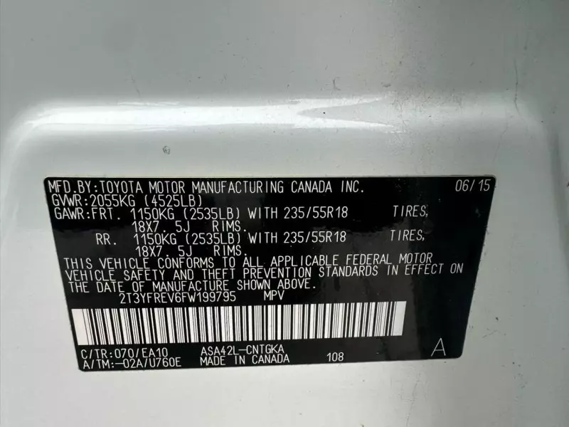 Toyota RAV4   - 2015