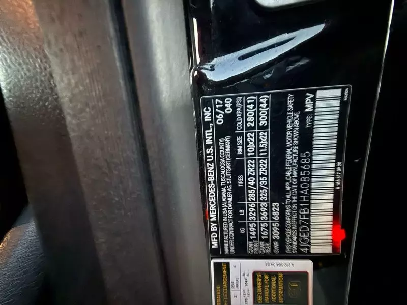 Mercedes-Benz GLE 63 AMG   - 2017