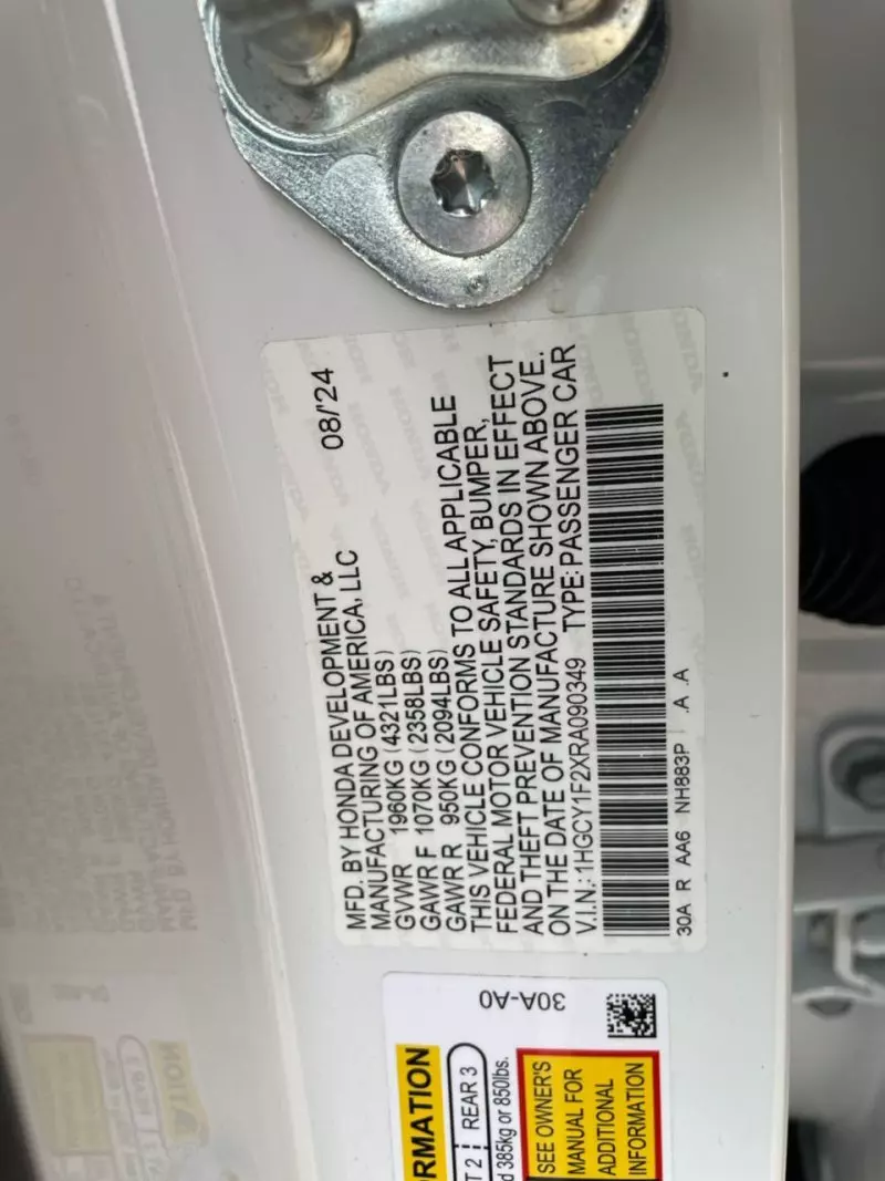 Honda Accord   - 2024