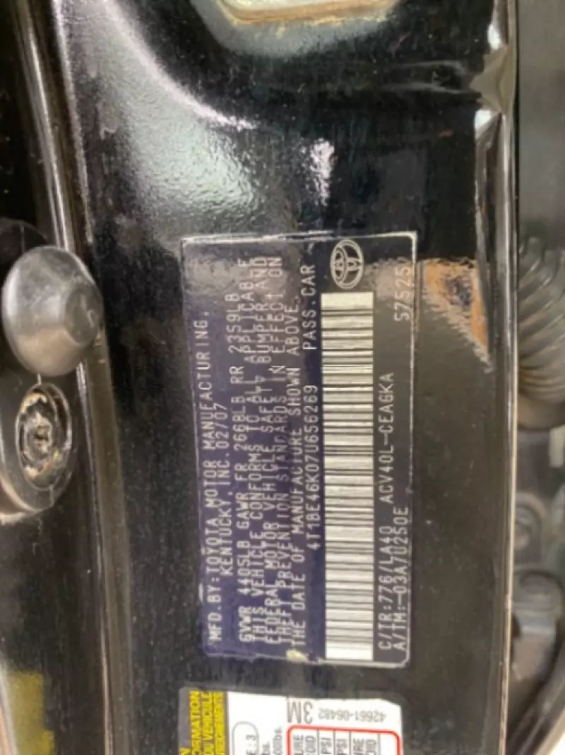 Toyota camry   - 2007