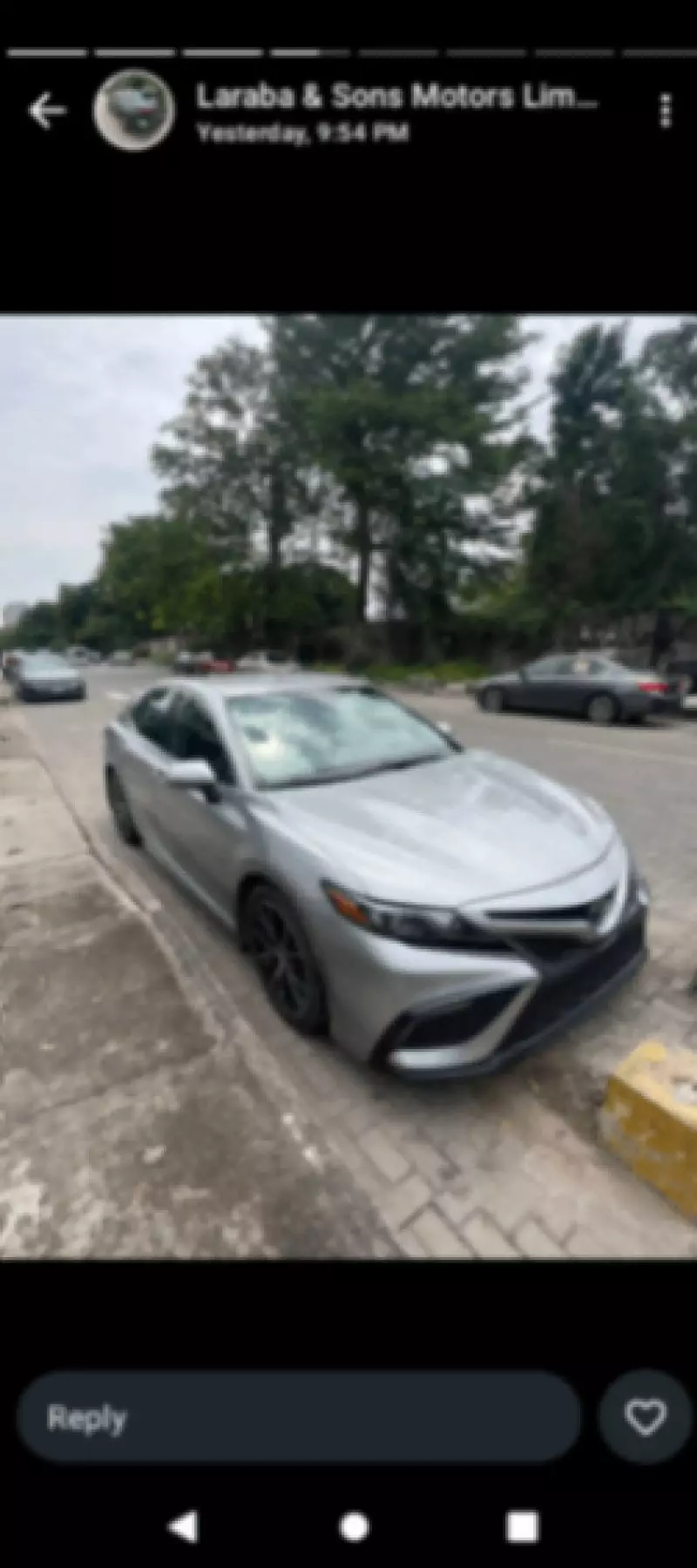 Toyota camry   - 2024
