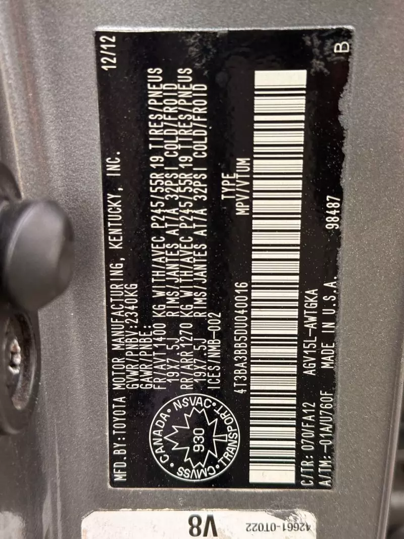 Toyota Venza   - 2013