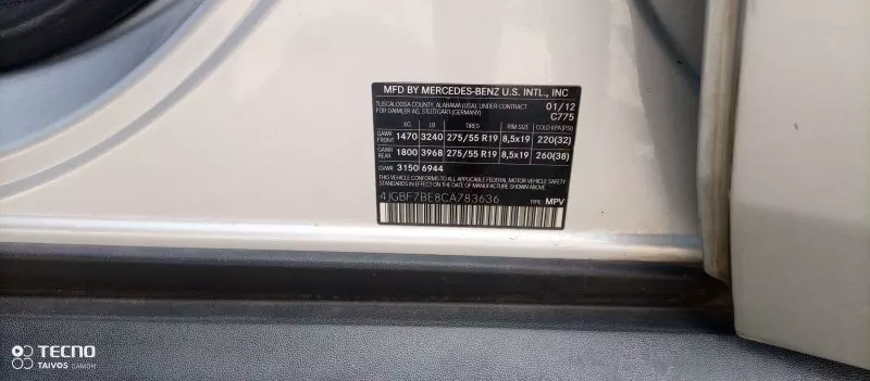 Mercedes-Benz GL 450   - 2012