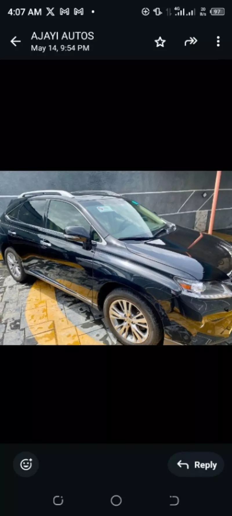 Lexus RX 350   - 2014