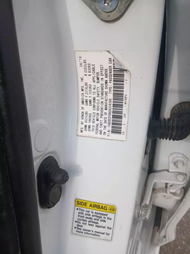 Honda Accord   - 2014