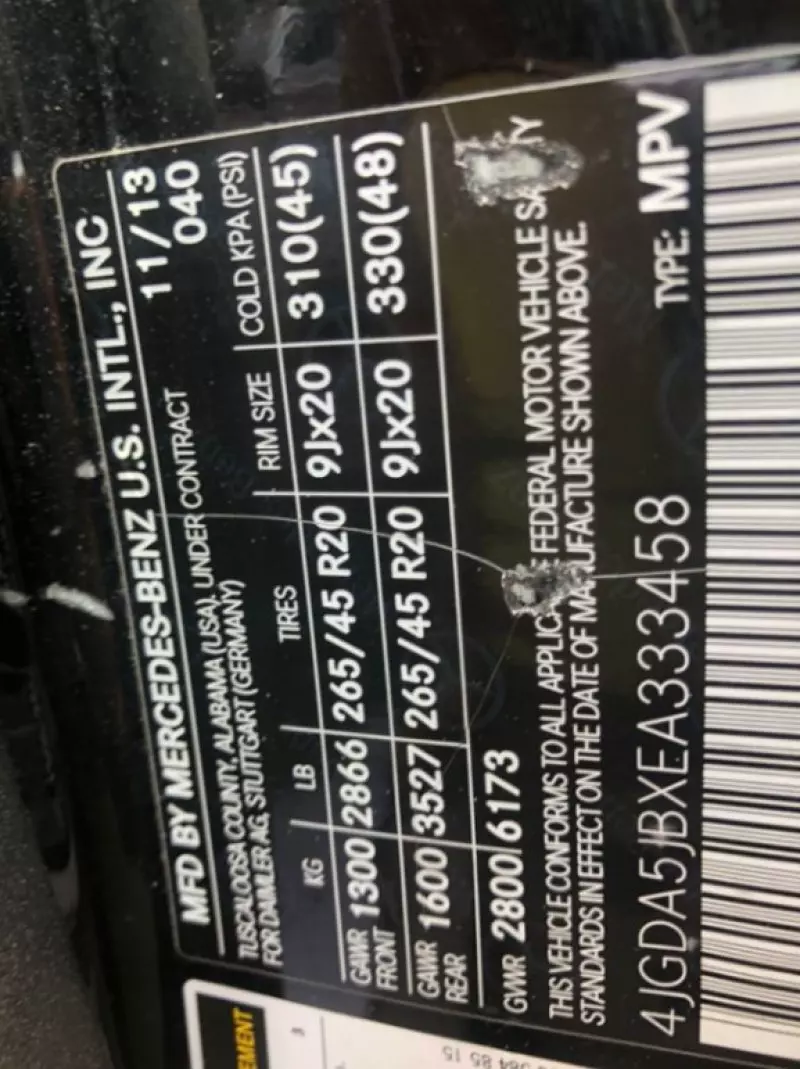 Mercedes-Benz ML 350 - 2014