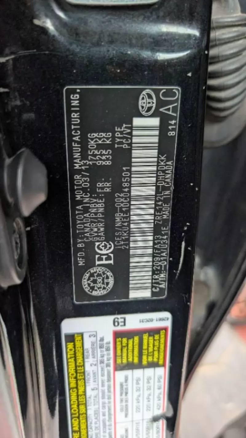 Toyota Matrix   - 2013