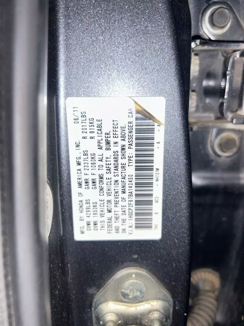 Honda Accord   - 2011