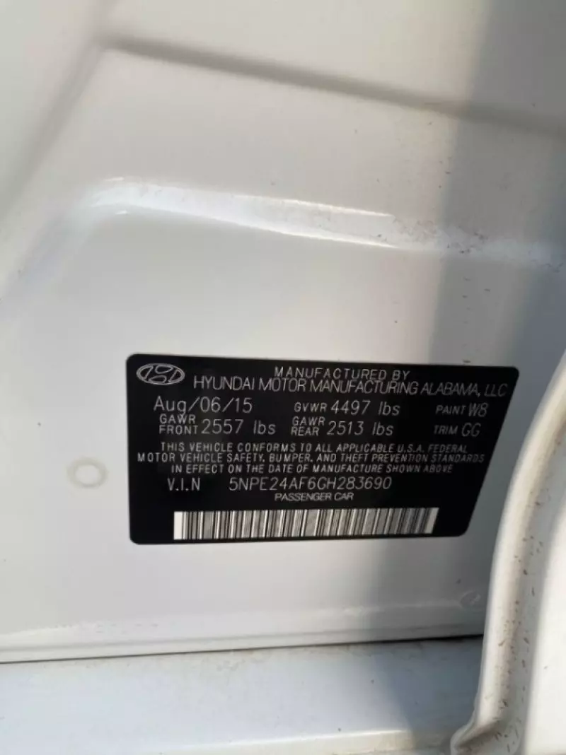 Hyundai Sonata   - 2016