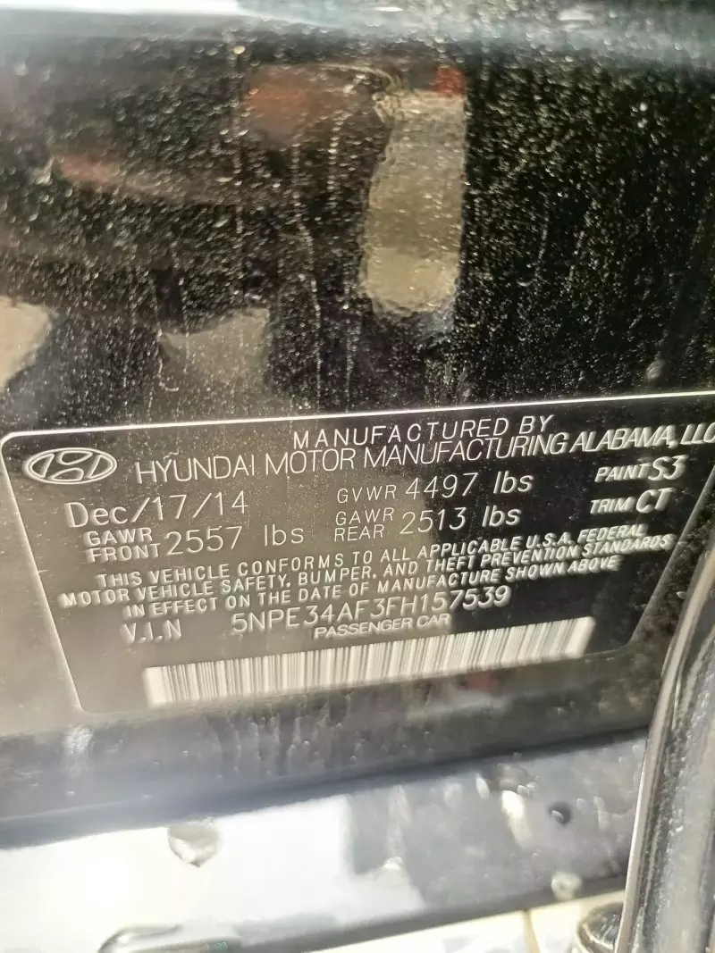 Hyundai Sonata   - 2015