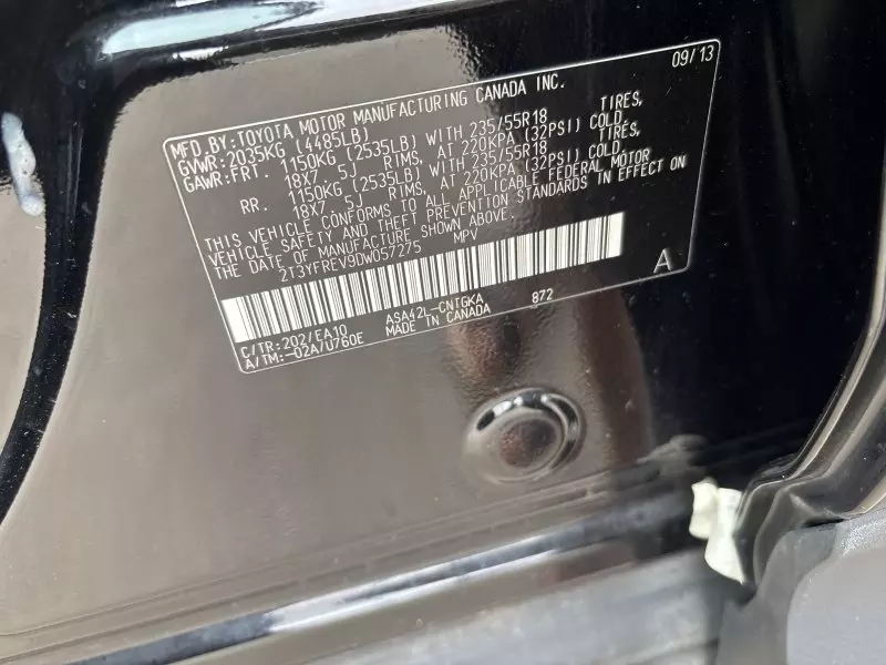 Toyota RAV 4   - 2013