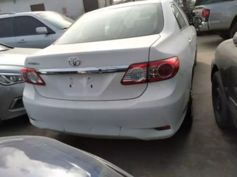 Toyota Corolla.   - 2012