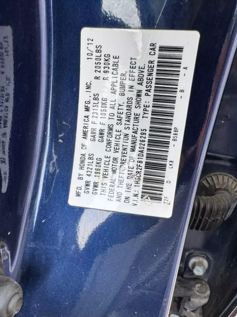 Honda Accord   - 2013