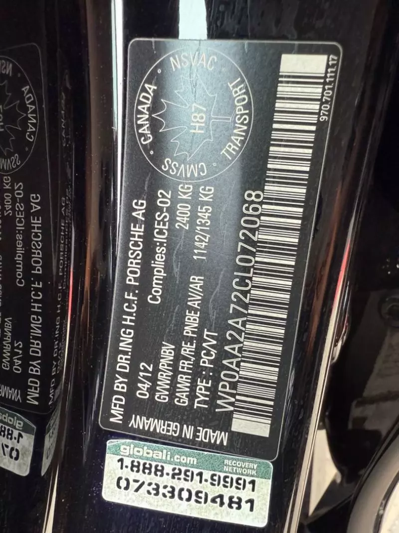 PORSCHE Panamera   - 2012