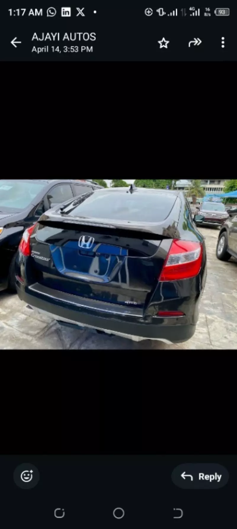 Honda Accord Crosstour   - 2015