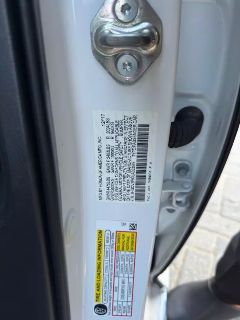Honda Accord   - 2018