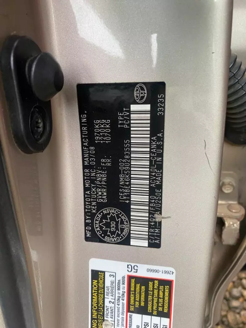 Toyota Camry   - 2007