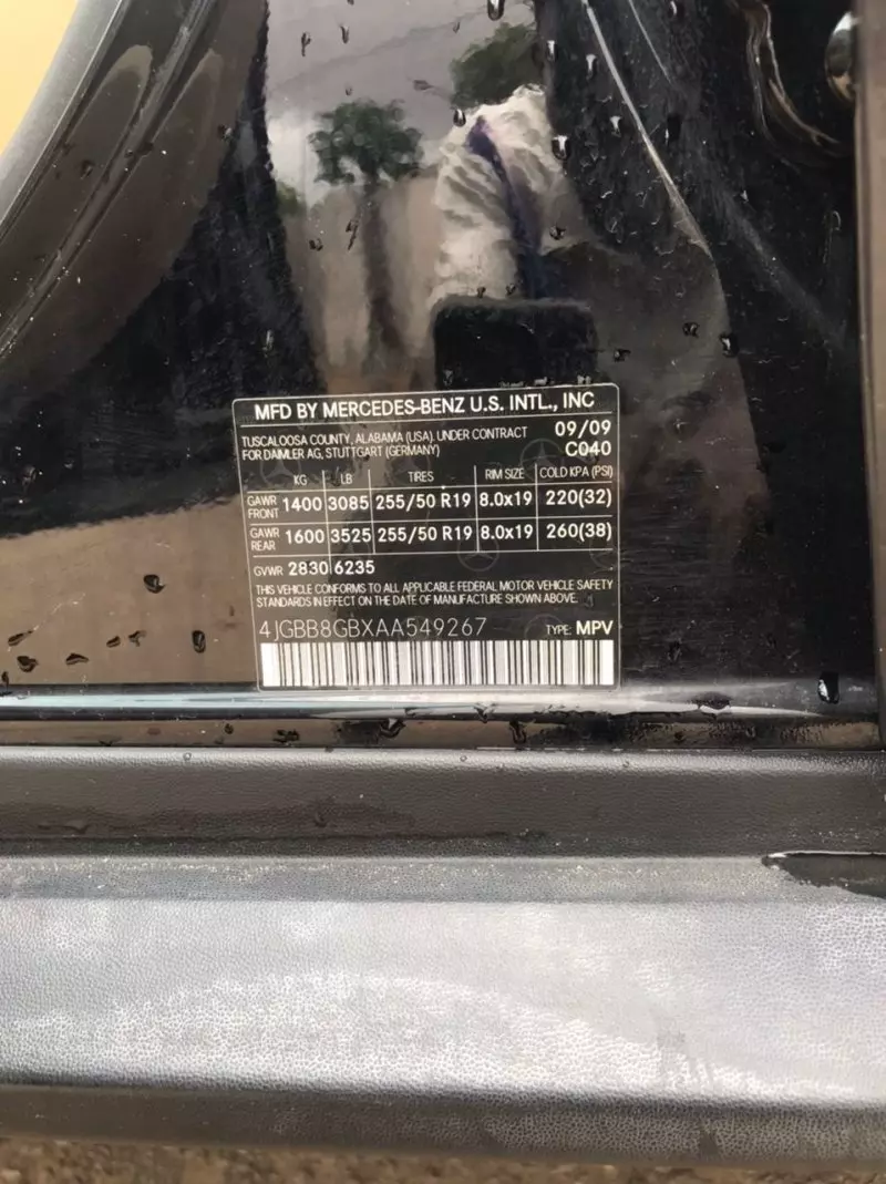 Mercedes-Benz ML 350   - 2010