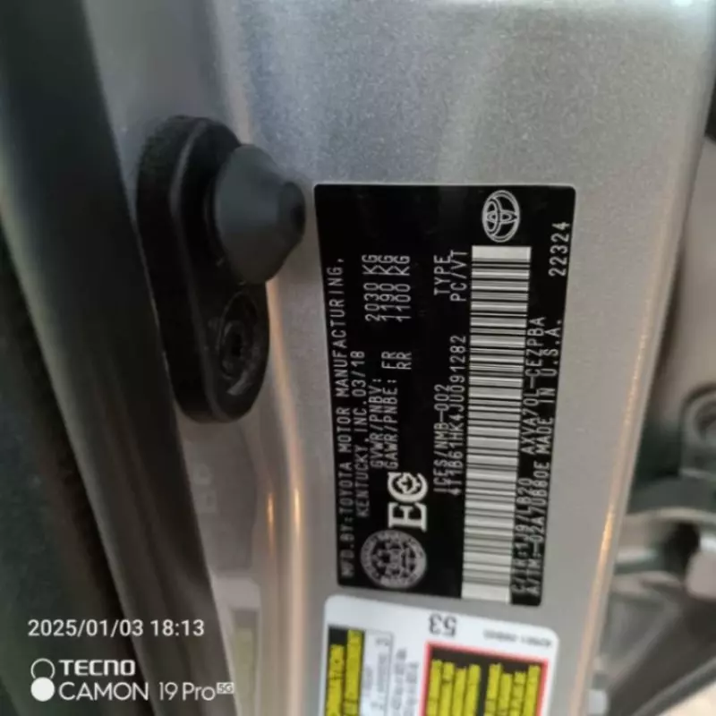 Toyota Camry   - 2018