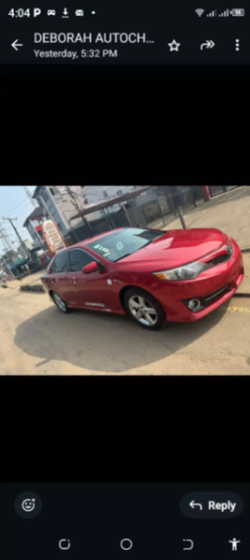 Toyota Camry   - 2012