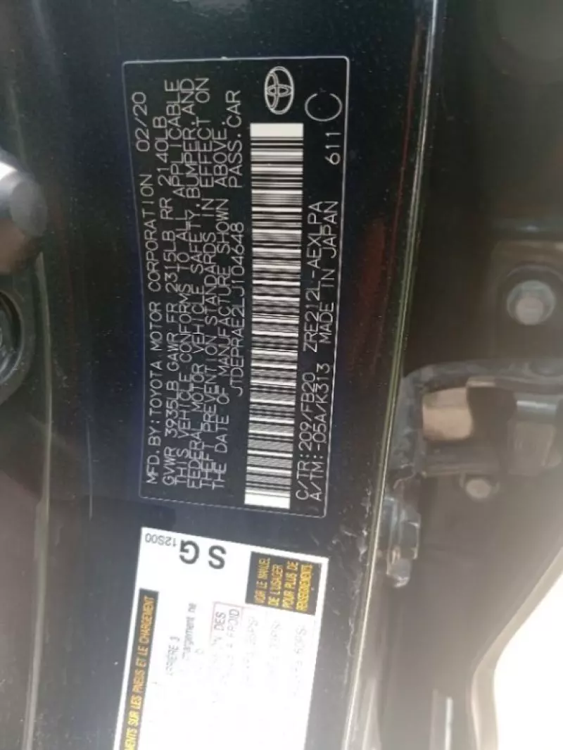 Toyota Corolla   - 2013